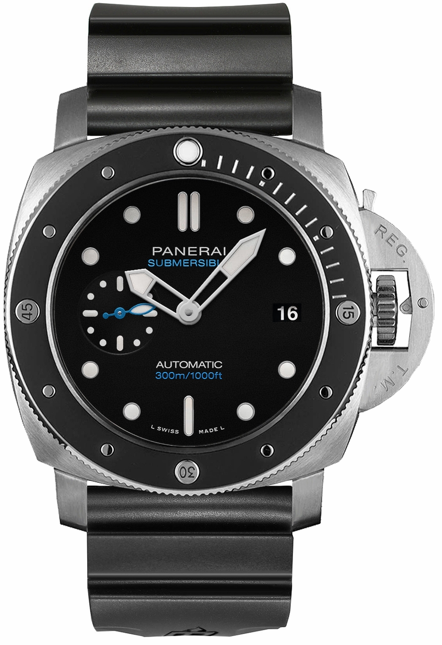 Panerai Luminor Watches Mens Black Self winding Automatic PAM00683 Watch