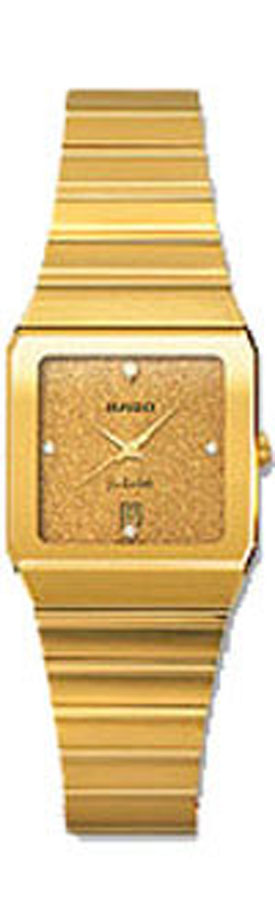 Rado Anatom Watches  Gold Battery Operated Quartz R90158738 Watch