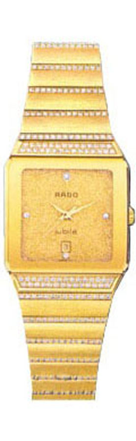 Rado Anatom Watches  Gold Battery Operated Quartz R90163738 Watch