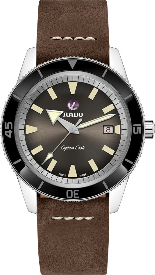 Rado Captain Cook Watches Mens Black Self winding Automatic R32505305 Watch