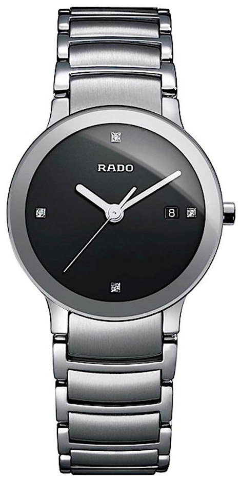 Rado Centrix Watches Black Battery Operated Quartz R30928713 Watch