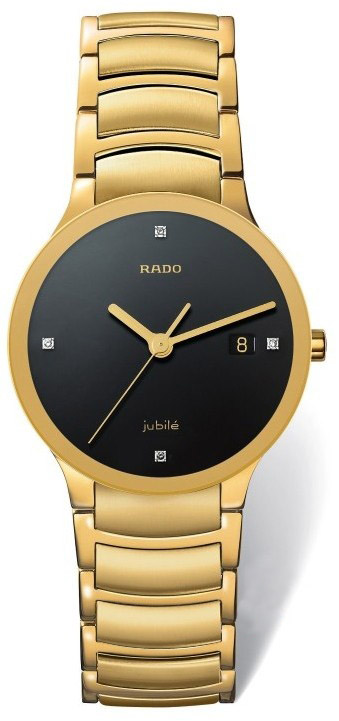 Rado Centrix Watches  Black Battery Operated Quartz R30527713 Watch