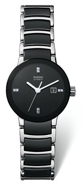 Rado Centrix Watches Ladies Black Self winding Automatic R30942702 Watch