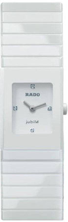 Rado Ceramica Watches Ladies White Battery Operated Quartz R21712702 Watch
