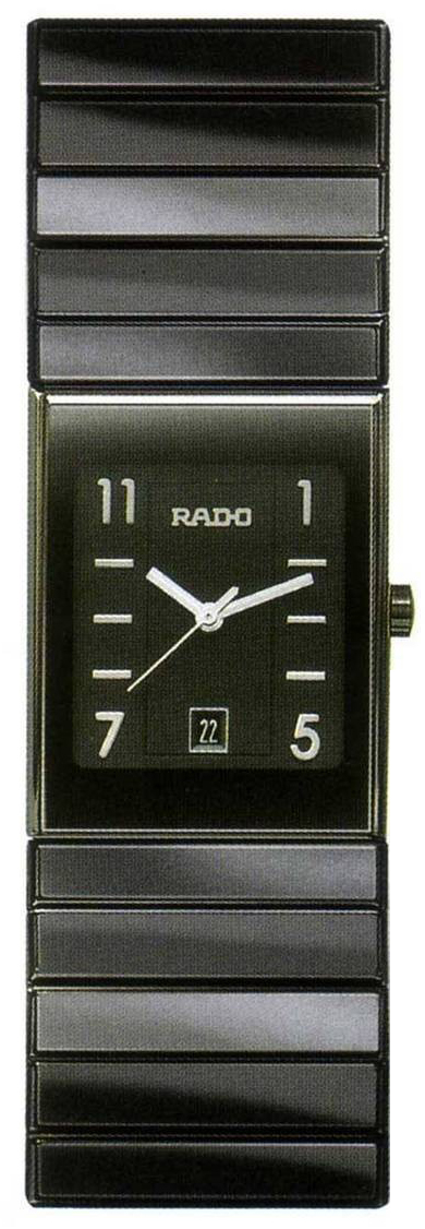 Rado Ceramica Watches Black Battery Operated Quartz R21348202 Watch
