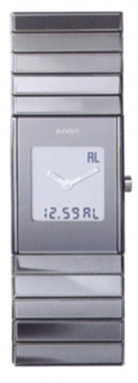 Rado Ceramica Watches Silver Battery Operated Quartz R21387152 Watch
