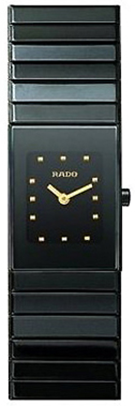 Rado Ceramica Watches Ladies Black Battery Operated Quartz R21540162 Watch