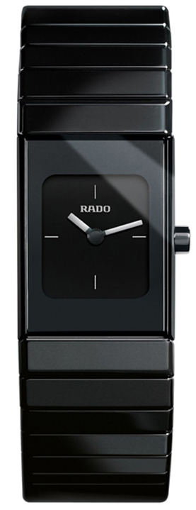 Rado Ceramica Watches Ladies Black Battery Operated Quartz R21540242 Watch