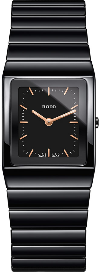 Rado Ceramica Watches Ladies Black Battery Operated Quartz R21702162 Watch