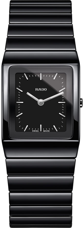 Rado Ceramica Watches Ladies Black Battery Operated Quartz R21702172 Watch