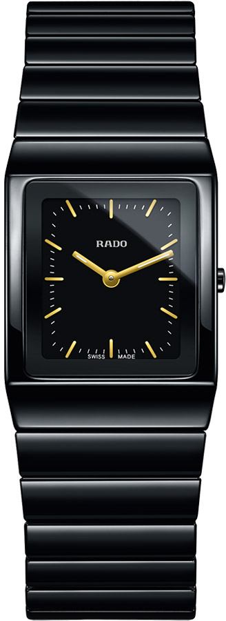 Rado Ceramica Watches Ladies Black Battery Operated Quartz R21702182 Watch