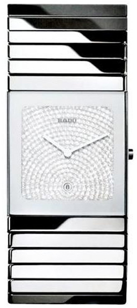 Rado Ceramica Watches Mens Grey Battery Operated Quartz R21838302 Watch