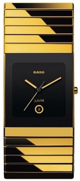 Rado Ceramica Watches Mens Black Battery Operated Quartz R21892702 Watch