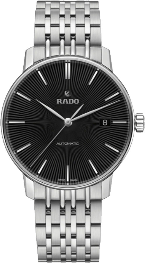 Rado Coupole Watches Mens Black Self winding Automatic R22860154 Watch