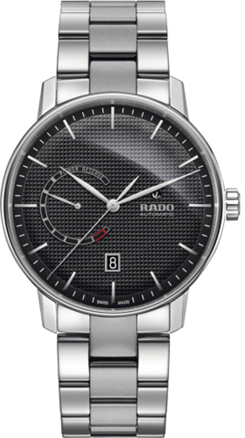 Rado Coupole Watches Mens Black Self winding Automatic R22878153 Watch