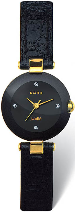 Rado Coupole Watches  Black Battery Operated Quartz R22829715 Watch