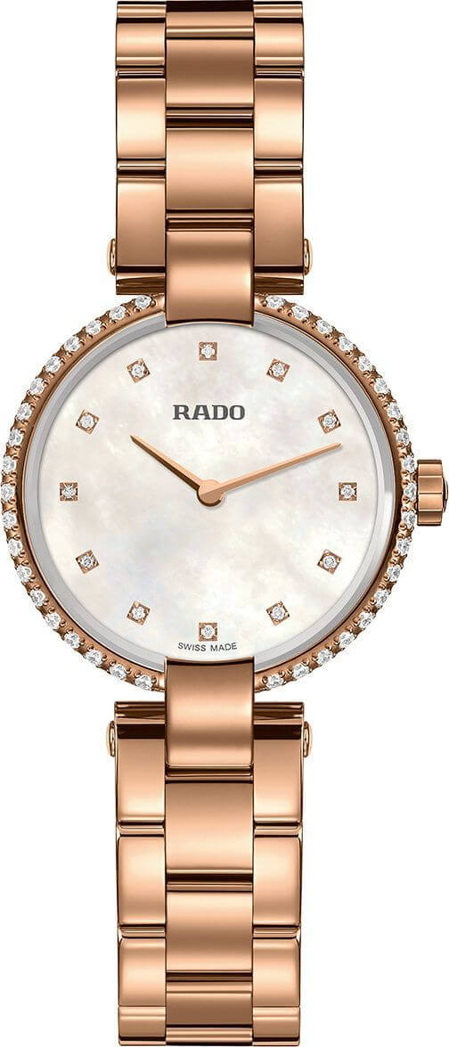 Rado Coupole Watches  Pearl White Battery Operated Quartz R22859924 Watch