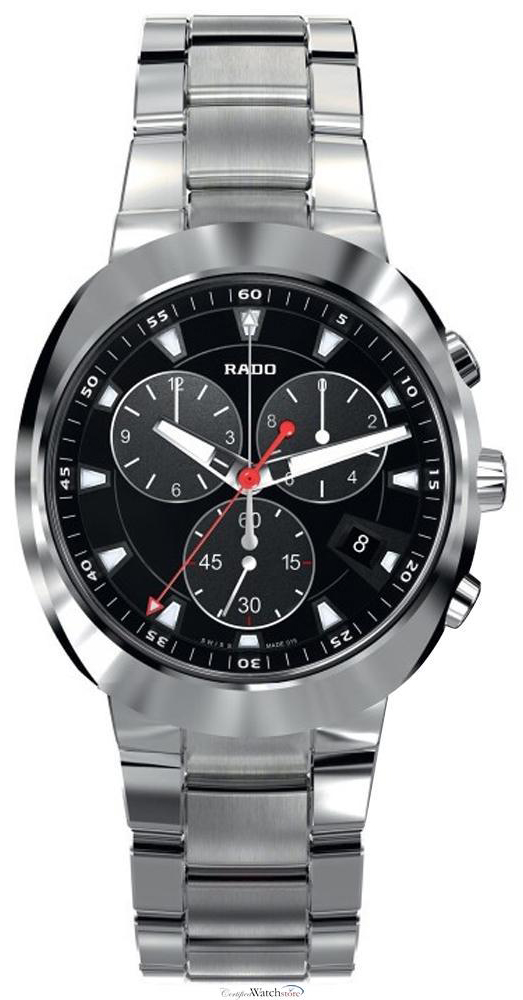 Rado D-Star Watches Mens Black Battery Operated Quartz R15937153 Watch