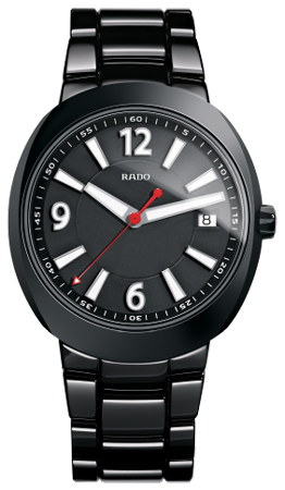 Rado D-Star Watches Mens Black Battery Operated Quartz R15517152 Watch