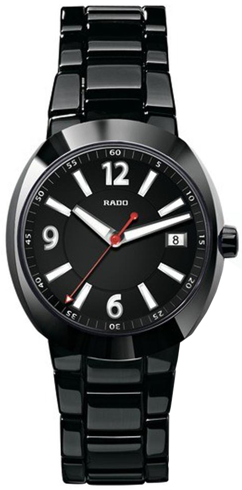 Rado D-Star Watches Mens Black Battery Operated Quartz R15518152 Watch