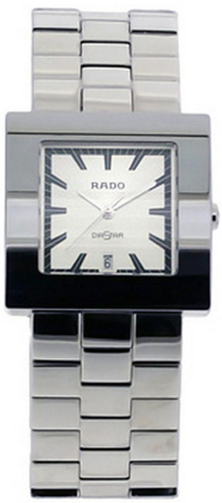 Rado Diastar Watches Mens Silver Battery Operated Quartz R18681113 Watch
