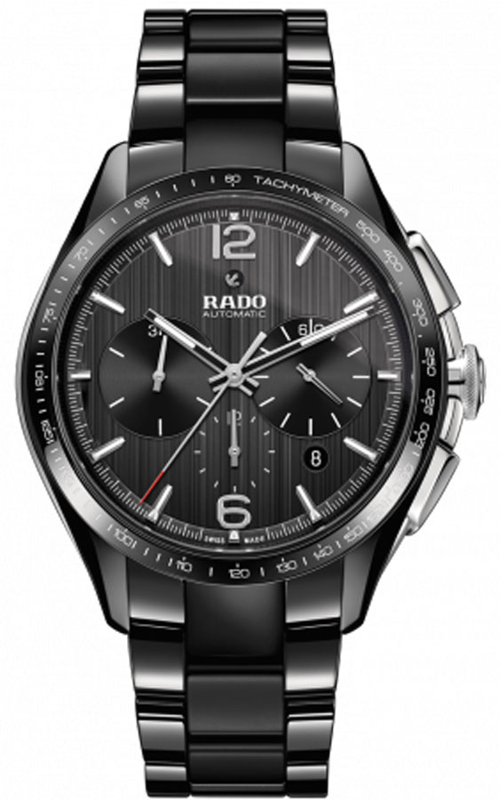 Rado HyperChrome Watches Mens Black Self winding Automatic R32121152 Watch