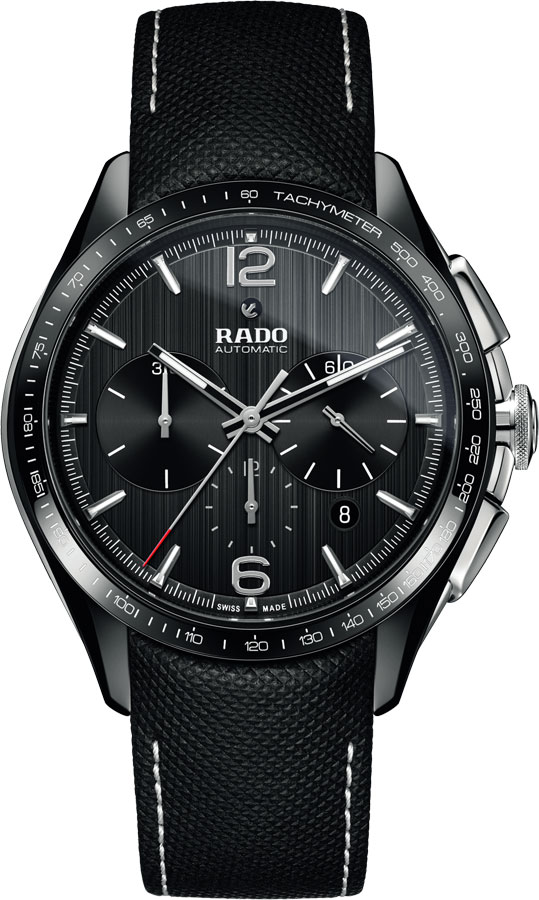 Rado HyperChrome Watches Mens Black Self winding Automatic R32121155 Watch