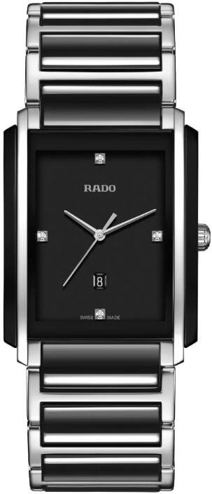 Rado Integral Watches Ladies Black Battery Operated Quartz R20206712 Watch