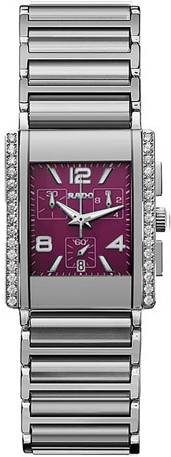 Rado Integral Watches Mens Red Battery Operated Quartz R20670302 Watch