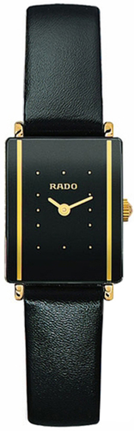 Rado Integral Watches Ladies Black Battery Operated Quartz R20383165 Watch