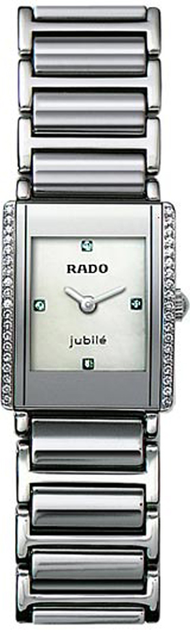 Rado Integral Watches Ladies Pearl White Battery Operated Quartz R20430909 Watch