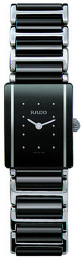 Rado Integral Watches Ladies Black Battery Operated Quartz R20488162 Watch