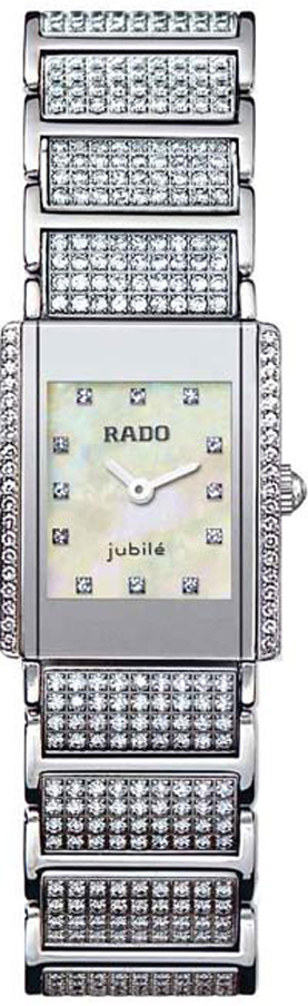Rado Integral Watches Ladies Mother of Pearl White Battery Operated Quartz R20674912 Watch