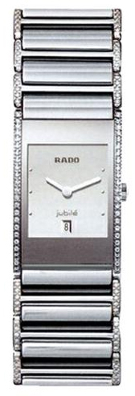Rado Integral Watches Silver Battery Operated Quartz R20732122 Watch