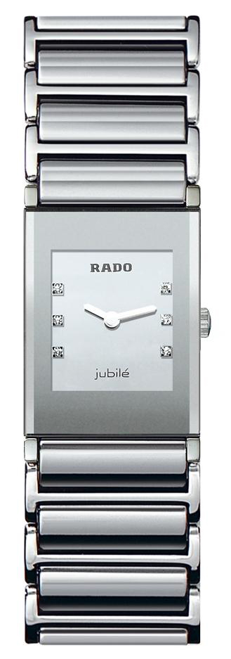 Rado Integral Watches Ladies Mirror Silver Battery Operated Quartz R20747712 Watch