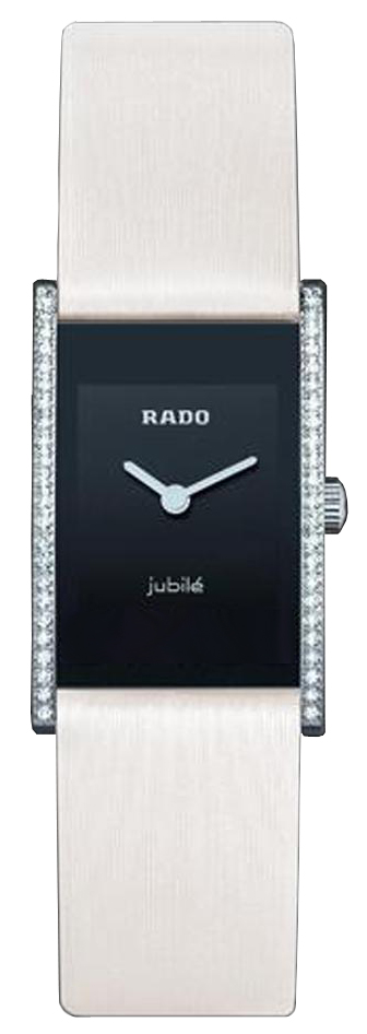 Rado Integral Watches Ladies Black Battery Operated Quartz R20759157 Watch