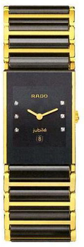 Rado Integral Watches Black Battery Operated Quartz R20788752 Watch