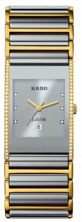 Rado Integral Watches Silver Battery Operated Quartz R20793702 Watch