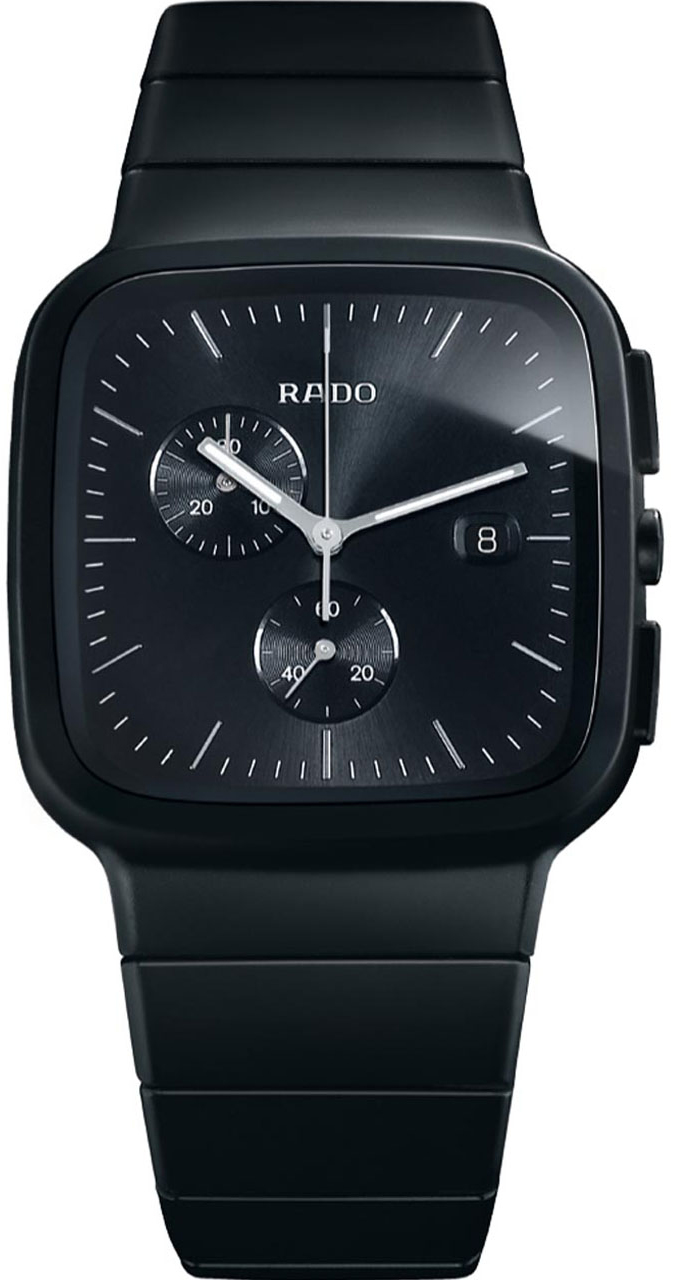 Rado R5.5 Jubile Watches Mens Black Battery Operated Quartz R28886162 Watch