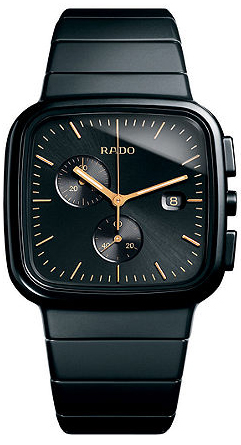 Rado R5.5 Jubile Watches Mens Black Battery Operated Quartz R28886172 Watch
