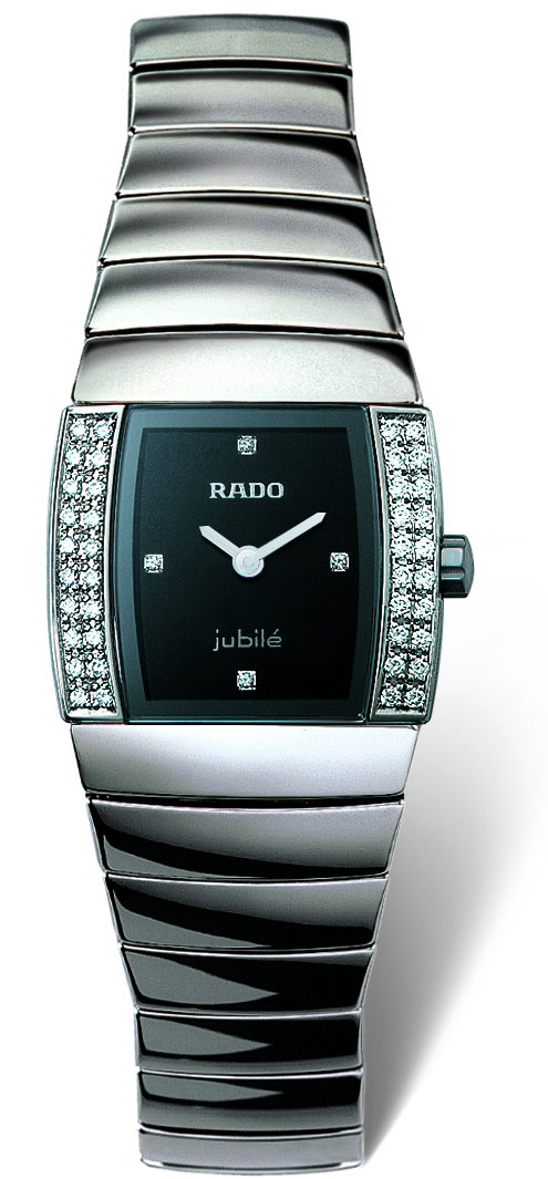 Rado Sintra Jubile Watches Ladies Black Battery Operated Quartz R13578712 Watch