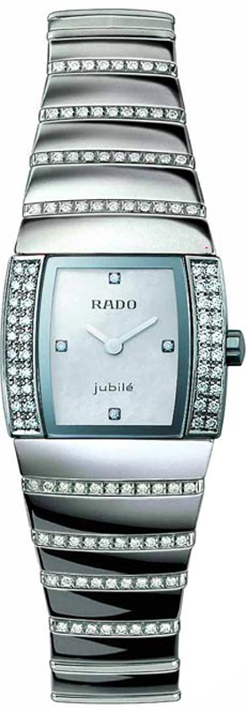 Rado Sintra Jubile Watches Ladies Mother of Pearl White Battery Operated Quartz R13578909 Watch