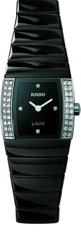 Rado Sintra Jubile Watches Ladies Black Battery Operated Quartz R13618712 Watch