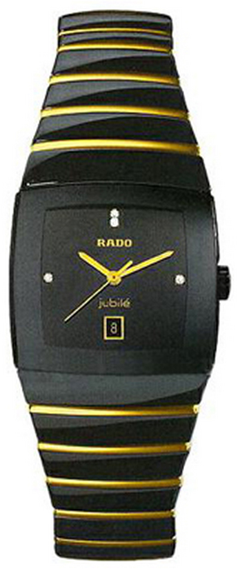 Rado Sintra Jubile Watches Mens Black Battery Operated Quartz R13724711 Watch