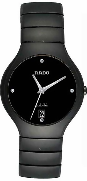 Rado True Watches  Black Battery Operated Quartz R27653712 Watch