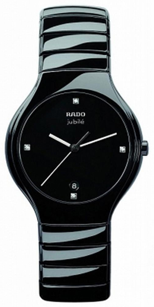 Rado True Watches  Black Battery Operated Quartz R27653742 Watch