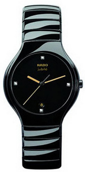 Rado True Watches  Black Battery Operated Quartz R27653752 Watch
