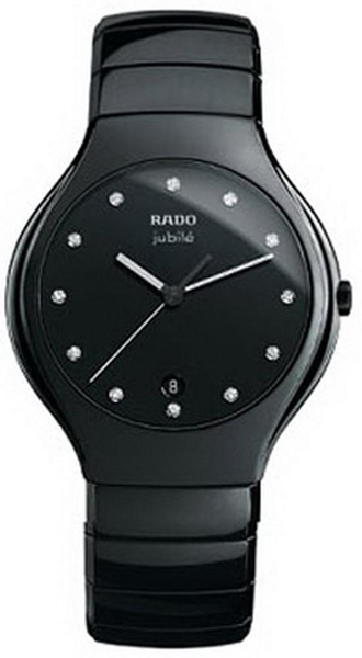 Rado True Watches  Black Battery Operated Quartz R27653762 Watch
