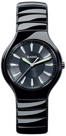 Rado True Watches Ladies Black Battery Operated Quartz R27655152 Watch