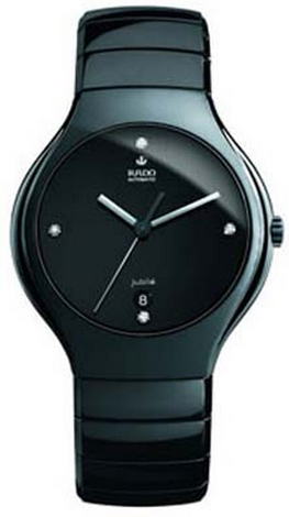 Rado True Watches Mens Black Self winding Automatic R27857702 Watch